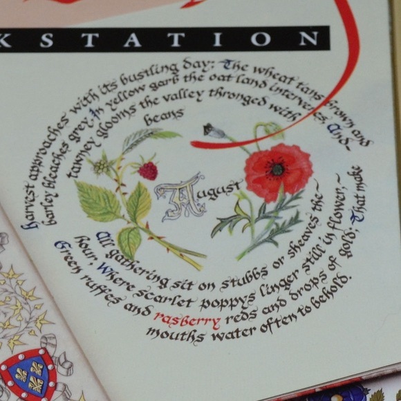 Vintage Calligraphy Workstation hardcover book - NEW - Picture 4 of 11